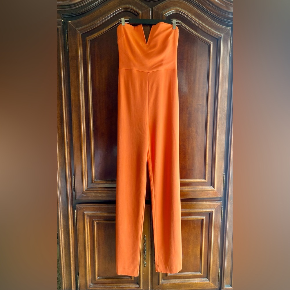 Ramy Brooks orange jumpsuit. Size 4.